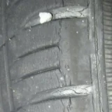 タイヤのひび割れ◉